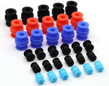 

30PCs AV Damping Ball Gimbal Vibration Damper Plate Shock Absorption Silicone 25 Degree PTZ Guard Protection For FPV Parts