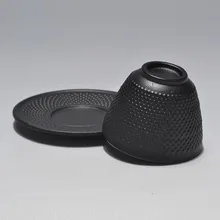 1/2/4 шт. натуральная чугун чашки с Базовый Набор кружек с чашкой колодки аксессуары для чайник 70 мл Кунг Фу инструменты, юбка-Одуванчик наивысшего качества