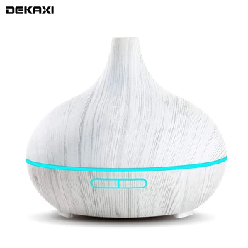 

DEKAXI 300ml Air Humidifier Withe wood Essential Oil Diffuser Aroma Lamp Aromatherapy Electric Aroma Diffuser