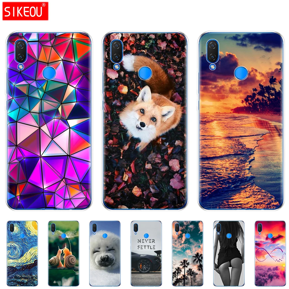 Силиконовый чехол для Huawei Nova 3 3i 3e телефона из мягкого ТПУ с фактурой под песок Nova3