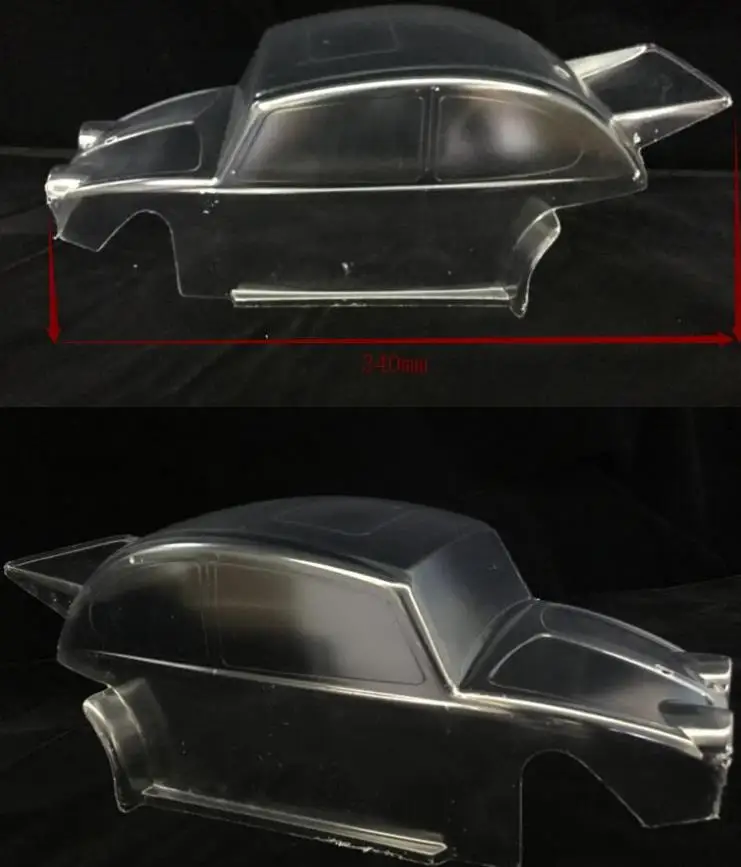 Новинка Kyosho Масштаб 1/10 Rock RC Гусеничный классический автомобиль чистый корпус