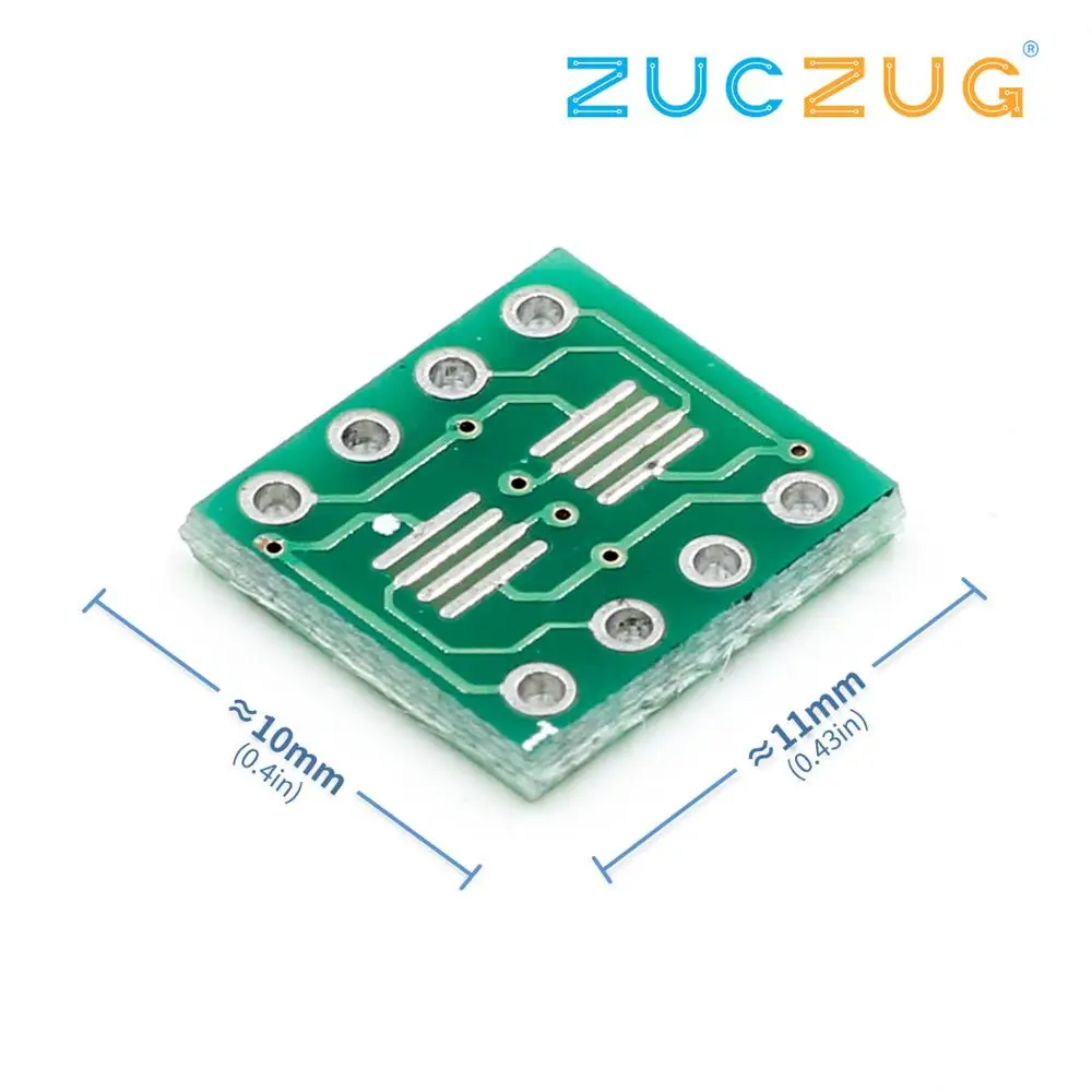 

MSOP / SOIC / TSSOP SOP8 turn DIP8 IC adapter Socket / Adapter plate / PCB PB-FREE