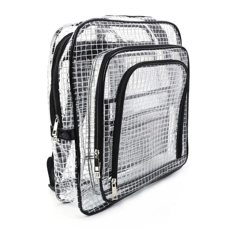 

Unisex Anti-static Clear Backpack Travel Shoulder Bags PVC Rucksack Engineer Tools Bag