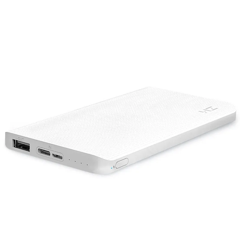 ZMI power Bank 5000 mAh портативное зарядное устройство для быстрой зарядки внешний