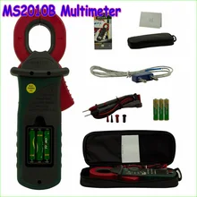 1 шт. MASTECH MS2010B Цифровой ЖК Электрический Профессиональный Многофункциональный Высокая Чувствительность Ток Утечки Клещи DMM Тестер