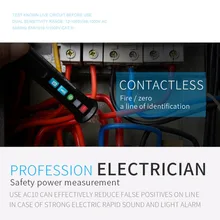 AC10 тестер напряжения переменного тока Ручка Бесконтактный детектор напряжения палка регулируемый диапазон звукового сигнала 12 В~ 1000 В с фонариком Новинка