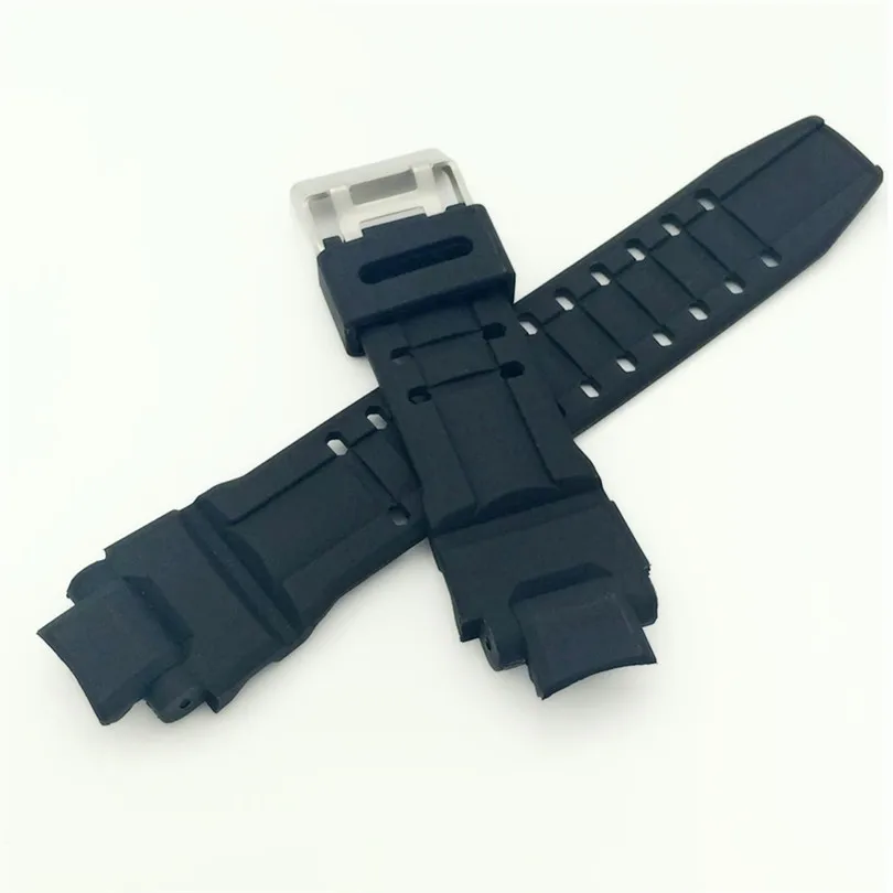 

26X 16mm Rubber Strap Replace Cas shock Watch GW-4000 Watchabnd Watch Band Strap + Tool