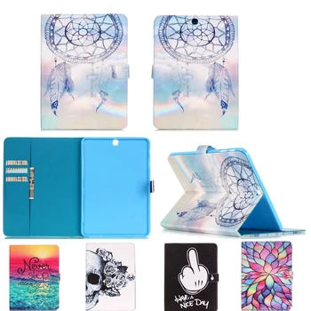 

For Samsung Galaxy Tab S2 9.7 inch T810 T815 Flip Wallet PU Leather Cover Case For Samsung Galaxy SM-T810 T815 tablet Case