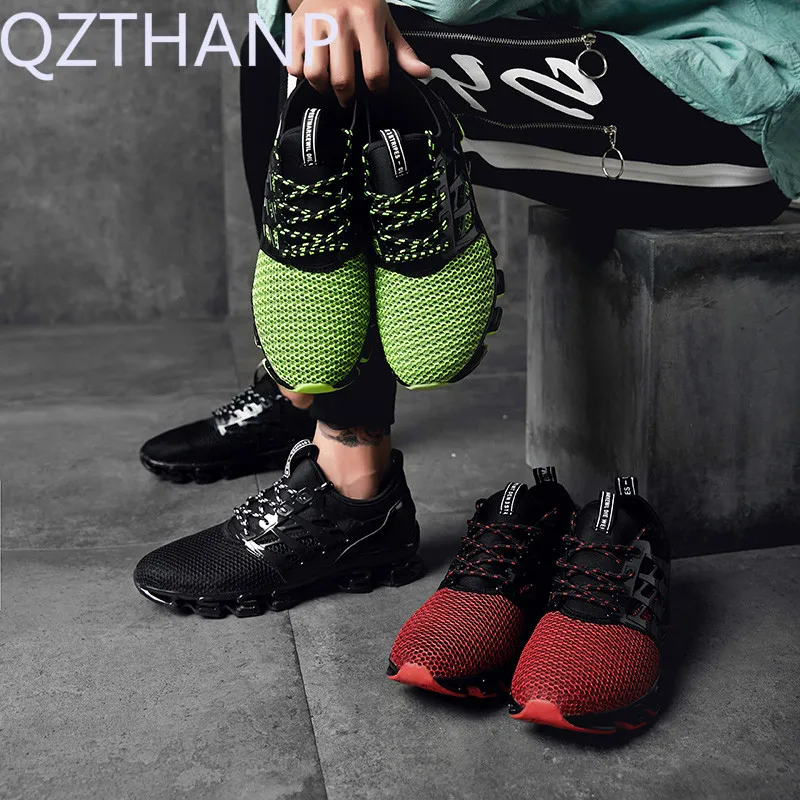 

Men Shoes Casual Autumn New Blade Sneakers Cushioning Outdoor Men Mesh Sport Shoes Male Trainer Zapatillas Hombre Plus Size39-47