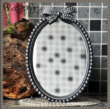 

European retro makeup mirror desktop mirror makeup tools home decoration desktop makeup mirror desktop makeup mirror J026