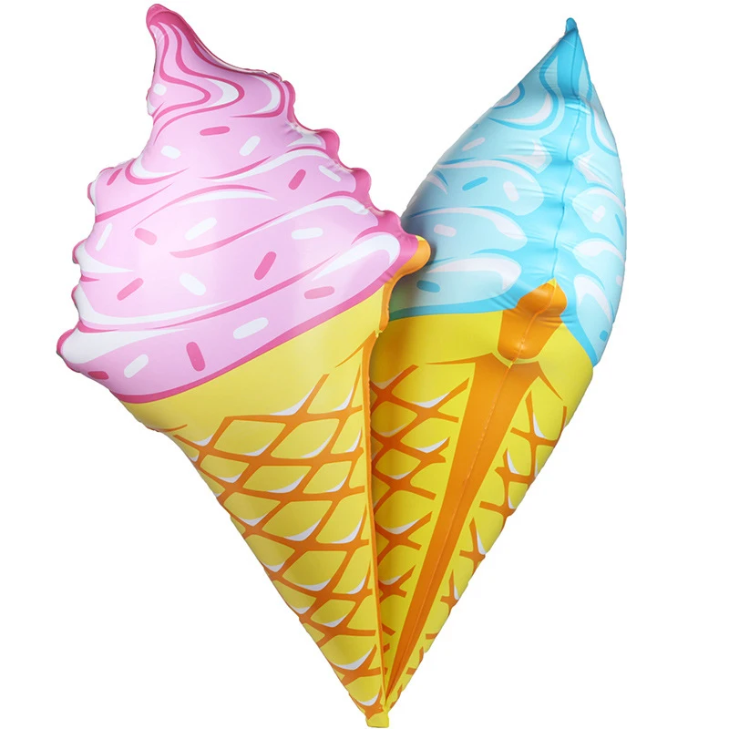 2019 Newest Swim Ice Cream Shaped Inflatable Float Pool Party Floats