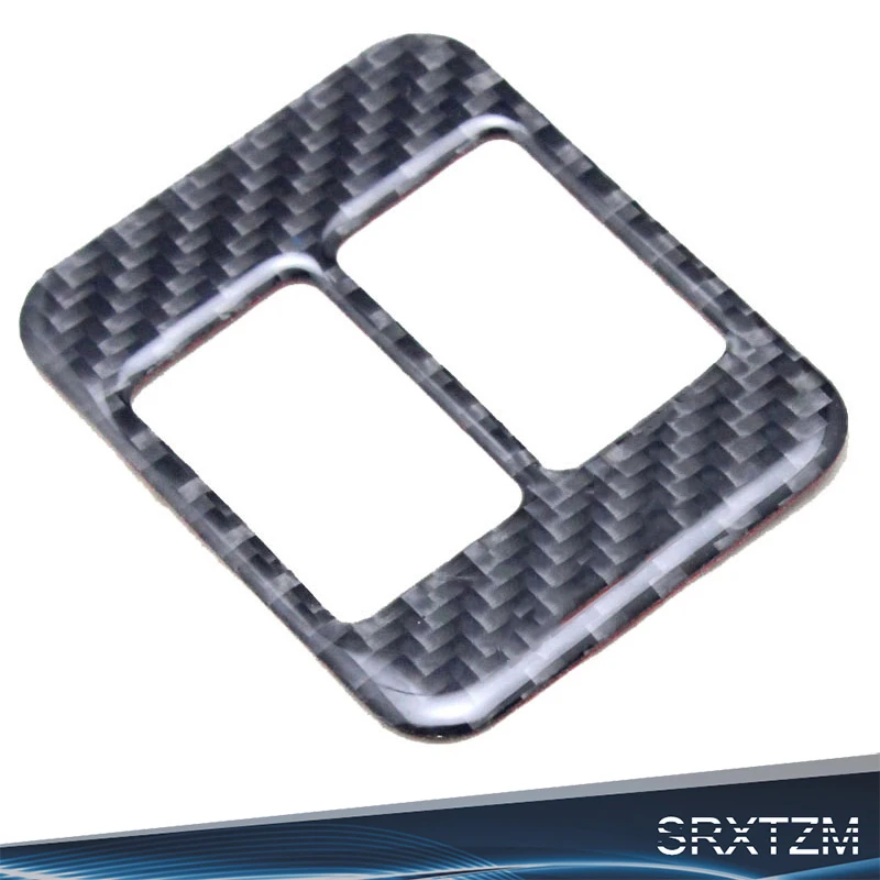 

SRXTZM Seat Heating Button Sticker Auto Accessories Carbon Fiber Decoration Creative For Subaru BRZ Toyota 86 TRD STI