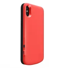3000/5000 mAh External Battery Power Bank Charger Silicon Cases For iPhone X Ultra Thin Portable Rechargeable Backup Back Cover
