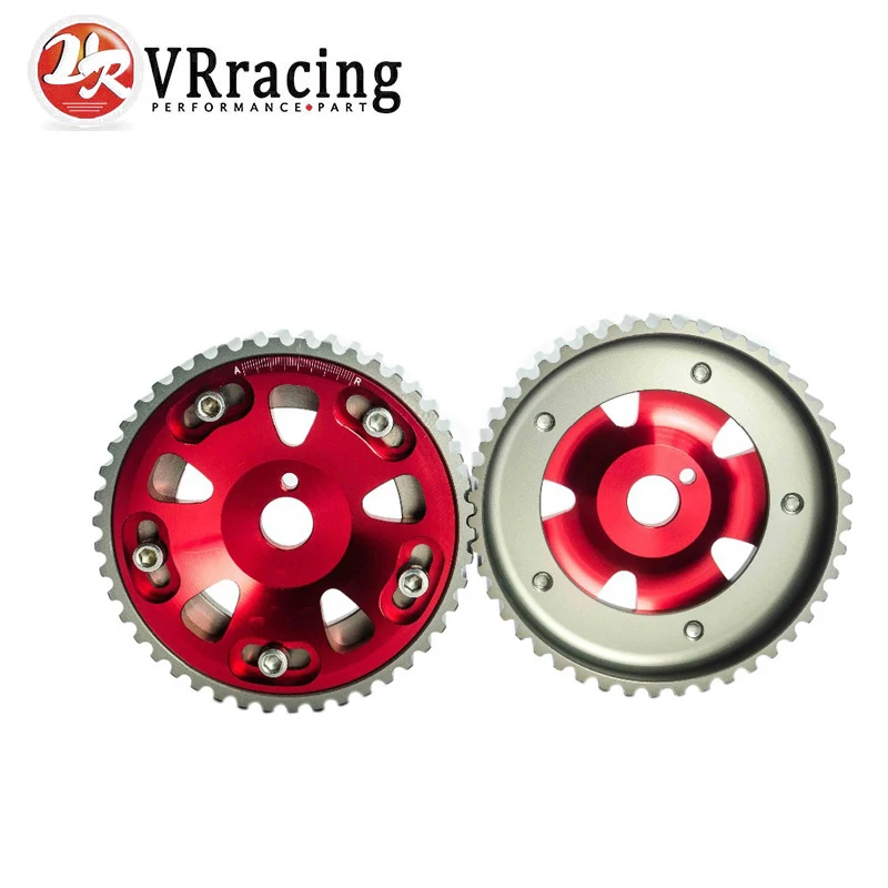 

VR RACING - Adjustable Cam Gear 1pair 2pc FOR Toyota 3S-GTE MR2 CELICA CALDINA RED VR6533R