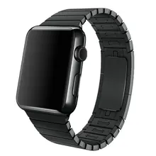Free Shipping 316L Link Bracelet stainless steel Watchband For Apple watch Original 1 1 Watch Band