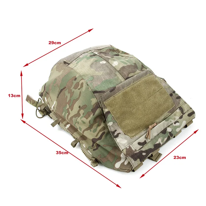 

TMC Tactical Plate Carrier Zipper Panel Pouch Zip On GP Pack W/ Horizontal Magazine Pouch Multicam(SKU051310)