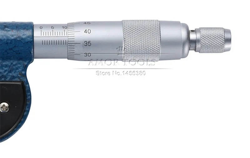 Микрометр диска Шань 0-25 мм/0,01 наружные Микрометры для длины зубьев шестерни и измеритель толщины бумаги измерительный инструмент