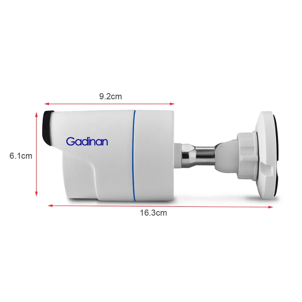  Gadinan 1080P 2.0MP AHD 1/2.8'' SONY IMX307 Full HD CCTV IP66 Outdoor Waterproof Metal Bullet Secur - 32993960593