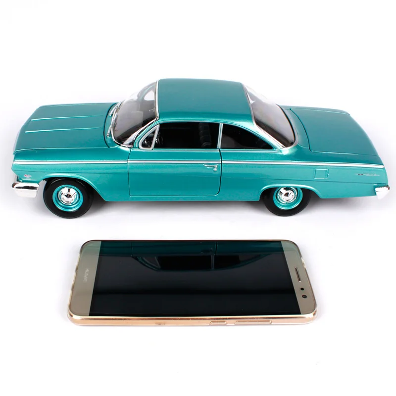 Maisto 1:18 1962 chevrolet bel air blue литой автомобиль 290*105*82 мм роскошные модели классических