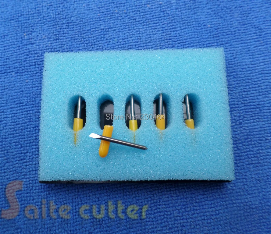 

Free Shipping 10pc 30 degree Summa D Blade Knife Cutting Plotter Vinyl Cutter Blades for Summa