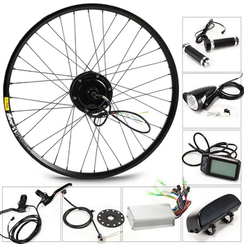 

CASDONA 350W Electric Bike Kit for 26' 27.5' 29' Wheel Motor Kettle Battery LED LCD Ebike e bike Electric Bike Conversion g001