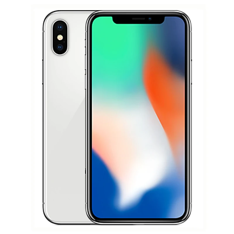 Unlocked Original Apple iphone X ROM 3GB RAM 64GB/256GB Face ID 12MP 5.8 inch 2716mAh Hexa Core iOS 4G LTE Smart Phone Face ID