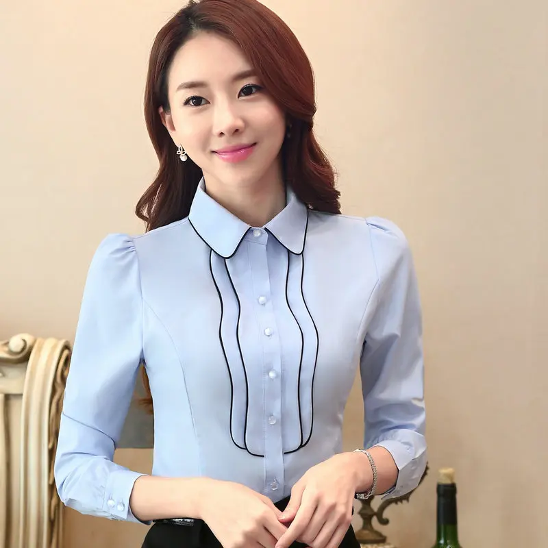 Office shirts for ladies online calgary European sizes conversion