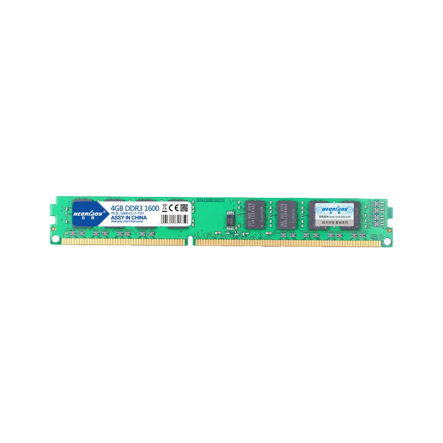 HEORIADY DDR3 4 Гб 1600 МГц настольная память 240pin 1,5 в 2 ГБ/8 ГБ DIMM