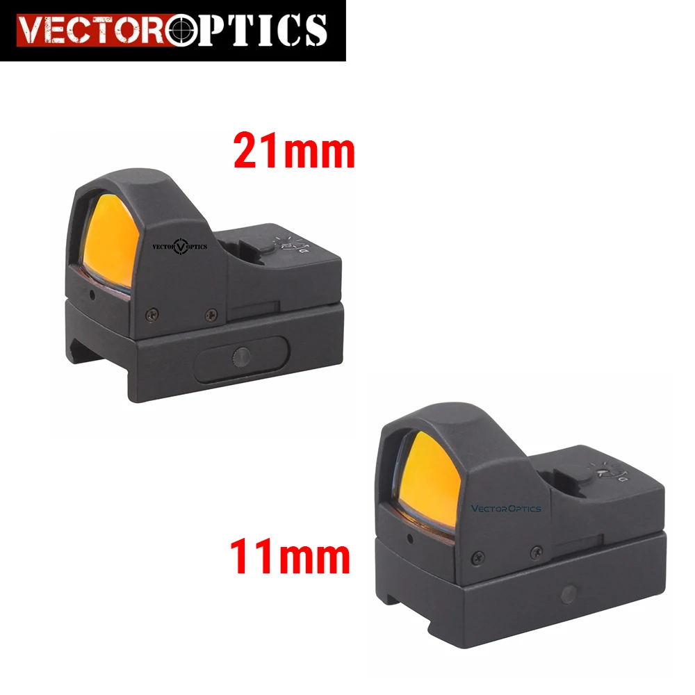 Vector Optics Micro Reflex Hunting Red Dot Scope with 3 MOA Dot Mini Weapon Gun Sight fit 21mm Weaver or 11mm Dovetail Rail Vector Optics Micro Reflex Hunting Red Dot Scope with 3 MOA Dot Mini Weapon Gun Sight fit 21mm Weaver or 11mm Dovetail Rail