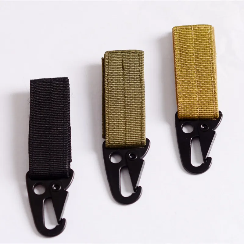 1 قطعة النايلون حزام Carabiners الزج هوك المفاتيح المشبك حزام التكتيكية على ظهره حزام مشبك شنقا تسلق التبعي 1 قطعة النايلون حزام Carabiners الزج هوك المفاتيح المشبك حزام التكتيكية على ظهره حزام مشبك شنقا تسلق التبعي