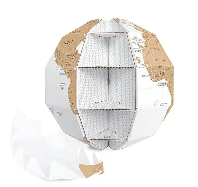 DIY Скретч Карта 3D стерео сборка глобус Карта мира путешествия малыш ребенок игрушка подарок Kawaii Школа Офис поставка