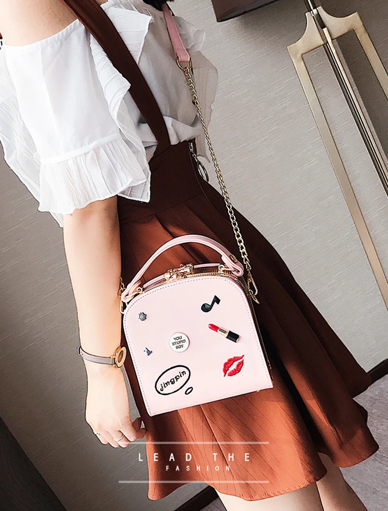 Ladies Fashion Handbag Women Small Flap Bag Messenger Crossbody Shoulder Bags Female INS Party Purse Top-Handle Tote Sac SS7287 (10)