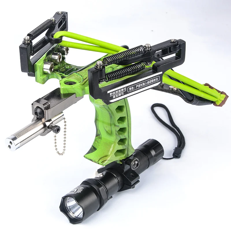 

Slingshot Laser Elastic Hunting Fishing Slingshot Shooting Catapult Arrow Rest Bow Sling Shot Crossbow Bolt powerful slingshot