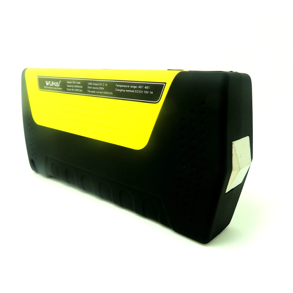 WUHAI Super Car jump Starter Jumper Emergency Start Portable External Power Pack Charger Power Source for