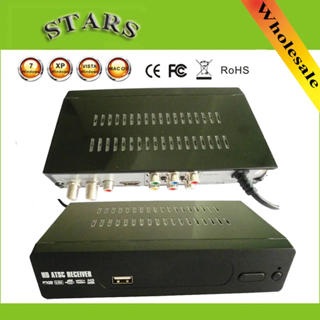Digital ATSC TV Tuner TV Signal Converter Satellite Receiver Box Full