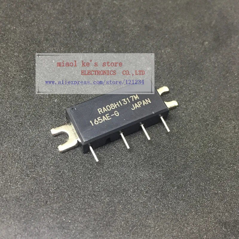 

100%New original ; RA08H1317M-G501 RA08H1317M RA08H1317M-101 135-175MHz 8W 12.5V PORTABLE/MOBILE RADIO