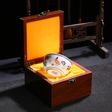 Красочная глубокая миска с изображением кур цветной цилиндр чашка, чашка чайник керамический кунг-фу чай аксессуары подарок