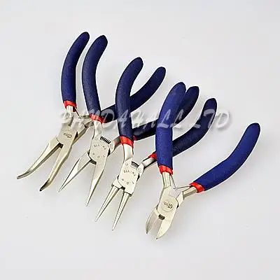 Jewelry Pliers, Ferronickel, Carbon-Hardened Steel, MidnightBlue, 125x70~80x10mm
Jewelry Pliers, Ferronickel, Carbon-Hardened Steel, MidnightBlue, 125x70~80x10mm