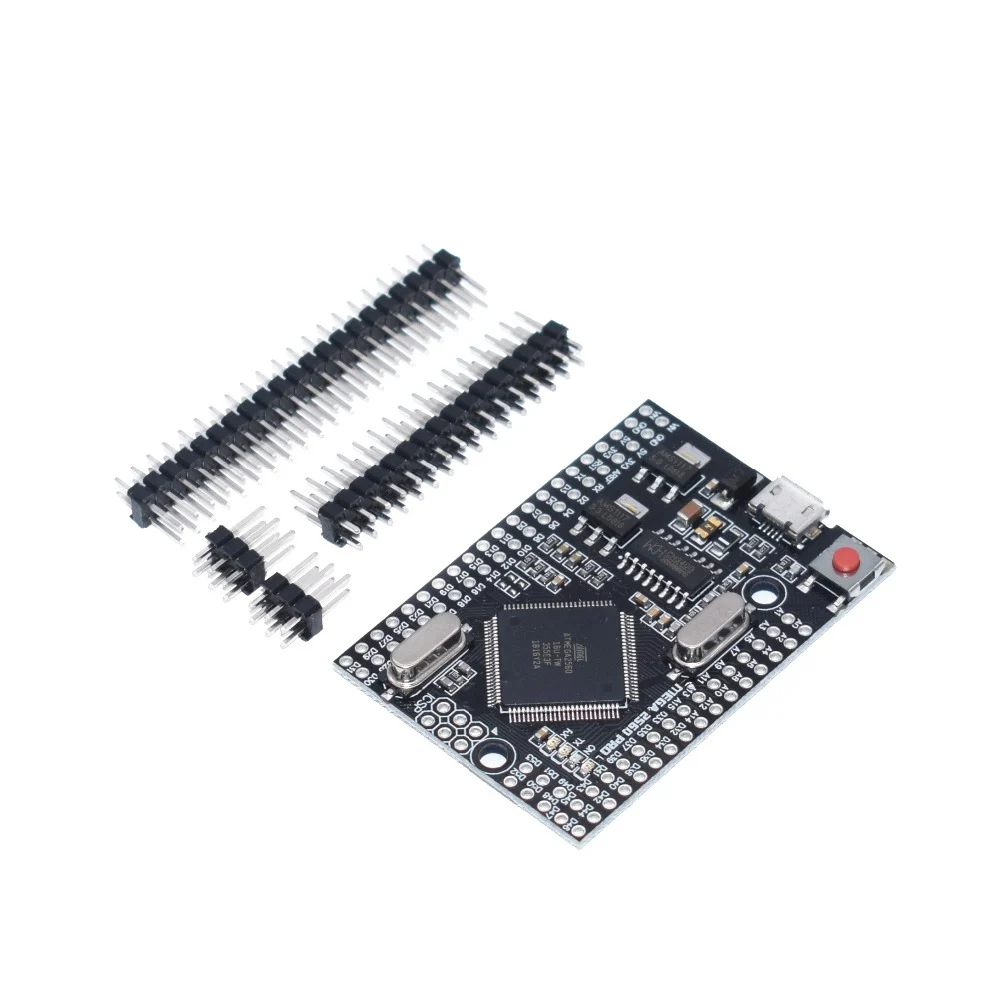 

1 Piece Mega 2560 PRO (Embed) CH340G ATmega2560-16AU with male pinheaders Compatible Mega 2560 PRO