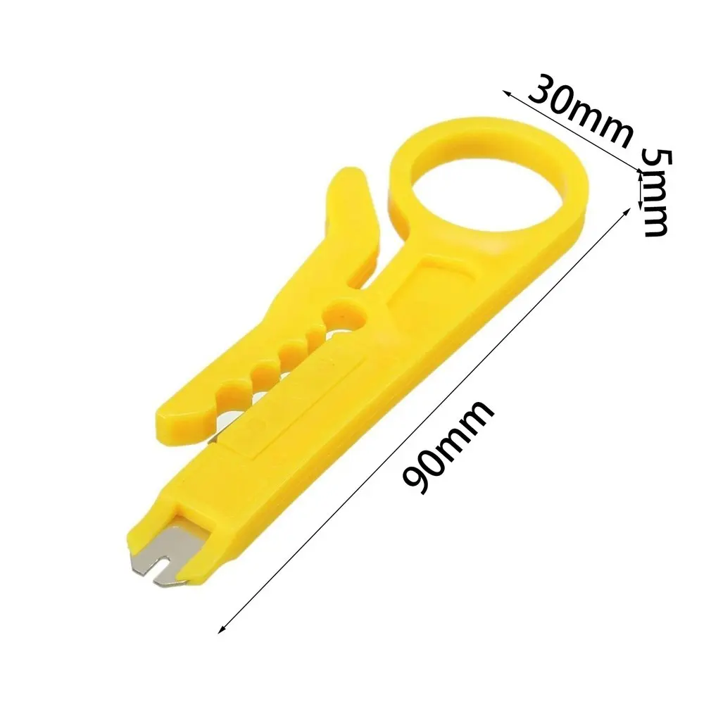 Мини инструмент для зачистки проводов Инструмент для зачистки кабеля Нож Плоскогубцы ABS пластик Прочный и антикоррозийный