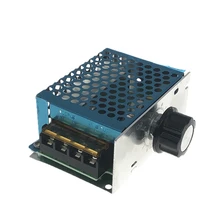 4000 Вт 220 В AC SCR регулятор напряжения электродвигатель регулятор скорости Электронный вольт регулятор диммер термостат