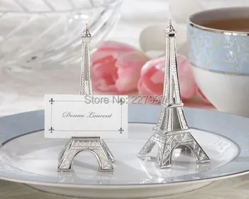 

200pcs Eiffel Tower Place Card Photo Design Holders Holder Wedding Reception Party Favor Gift Free Shipping By DHL