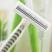 Зеленый Т-тип визг бритвенный нож подмышка личные части подмышка удаление волос Бритва Женская бритва для бритья