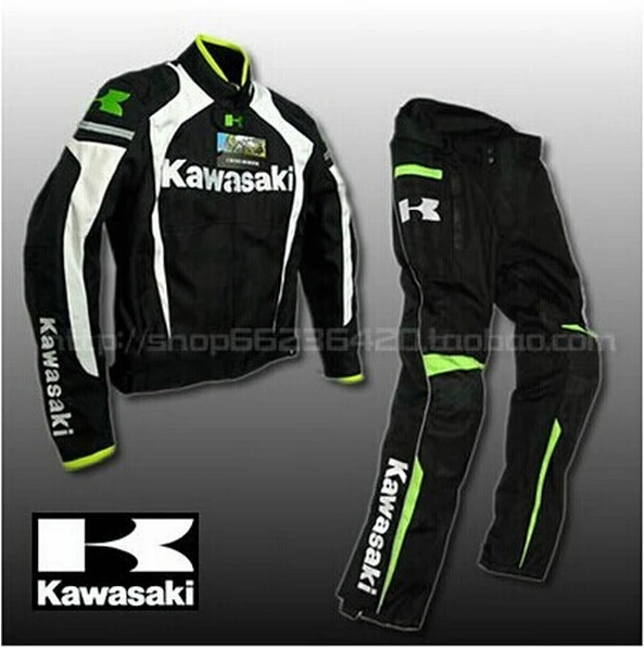 Set di abbigliamento KAWASAKI/giacca Oxford/giacche da moto/giacche e  pantaloni da equitazione/tuta calda antivento|oxford jacket|oxford  suitmotorcycle riding jacket - AliExpress