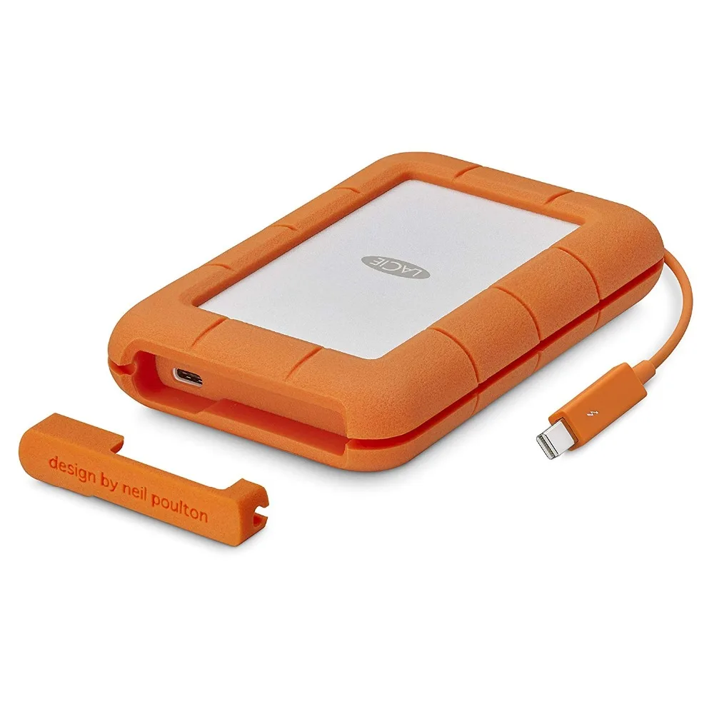 Seagate LaCie Rugged 500GB 1 ТБ Thunderbolt USB-C SSD портативный жесткий диск 2," внешний твердотельный диск для ПК ноутбука