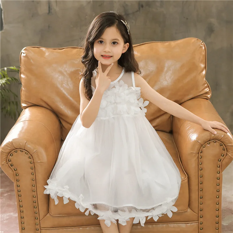 

Baby Girls lol Dress 2019 Summer Girls Dresses Petal Lace Tutu Children Clothes lol Party Girl Pink Princess Dress Robe Fille