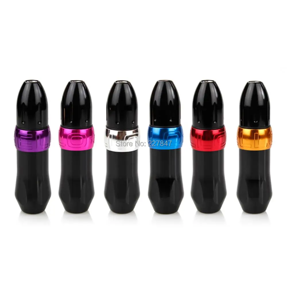 

Chuse Rotary Tattoo Machine Pen Tattooing Machine guns Supply Makeup Pens with Power Supply Cord with 6 colors for options