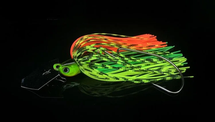 Spinnerbait Fishing Lure Buzzbait Wobbler Chatter Bait for carp Fishing with Swim Jig Blades Pesca