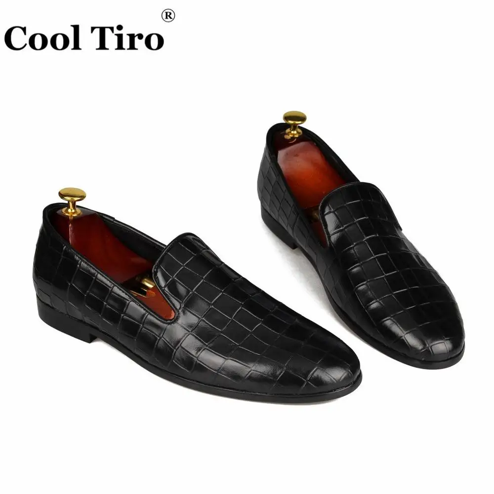 Crocodile pattern LOAFERS (4)