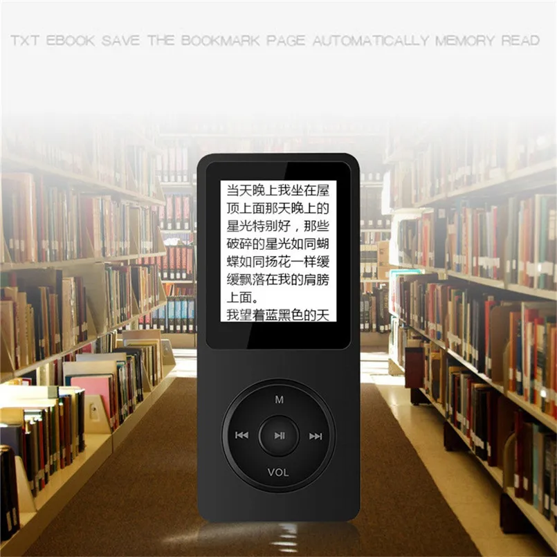Portable Playback MP3 MP4 Lossless Sound Music Player FM Recorder TF Card Up to 128GB 3.5mm Audio Jack MP3 Player 40MAY1409